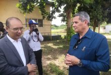 驻安哥拉大使张斌参观安国家体育培训中心-中非友好经贸发展工作委员会