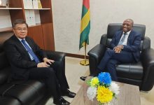 驻多哥大使巢卫东会见多安全与公民保护部长马朱巴-中非友好经贸发展工作委员会