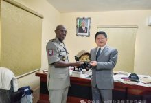 唐中东大使会见民事安全与危机管理总代表-中非友好经贸发展工作委员会