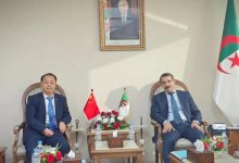 驻阿尔及利亚大使董广利会见阿财政部长布泽尔德-中非友好经贸发展工作委员会