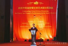 中国甘肃艺术团在厄立特里亚举行“欢乐春节·魅力丝路”主题演出-中非友好经贸发展工作委员会