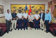 驻塞舌尔大使林楠会见塞警察总监巴布-中非友好经贸发展工作委员会