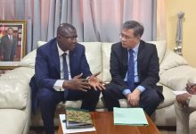 驻多哥大使会见多领土管理部长阿瓦特-中非友好经贸发展工作委员会