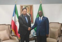 驻赤道几内亚大使会见赤几外长奥约诺-中非友好经贸发展工作委员会