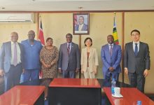 郭海燕大使到任拜会肯教育部长奥甘巴-中非友好经贸发展工作委员会