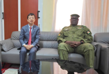 驻尼日尔大使蒋烽会见尼内政国务部长图姆巴-中非友好经贸发展工作委员会