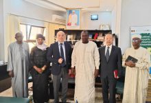 驻乍得大使拜会乍农业生产与产业化部部长巴拉-中非友好经贸发展工作委员会