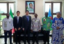 驻赤道几内亚大使拜会赤几民主党新任总书记埃索诺-中非友好经贸发展工作委员会