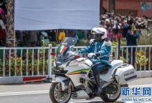 中国制造礼宾摩托亮相塞内加尔独立日阅兵-中非友好经贸发展工作委员会