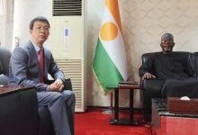 驻尼日尔大使向尼外长桑加雷辞行-中非友好经贸发展工作委员会