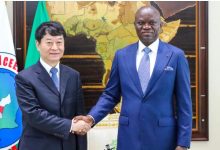 习近平主席特使、全国政协副主席穆虹出席加蓬新任总统就职典礼-中非友好经贸发展工作委员会