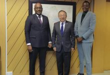 驻博茨瓦纳大使拜会博交通与基础设施部部长萨拉凯-中非友好经贸发展工作委员会