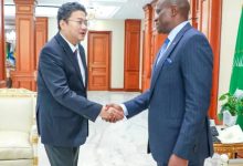 驻加蓬大使拜会加蓬总统恩圭马-中非友好经贸发展工作委员会