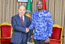 驻布基纳法索大使到任拜会布过渡总理韦德拉奥戈-中非友好经贸发展工作委员会