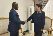 驻刚果(布)大使到任拜会刚外交部秘书长伊杜阿-中非友好经贸发展工作委员会